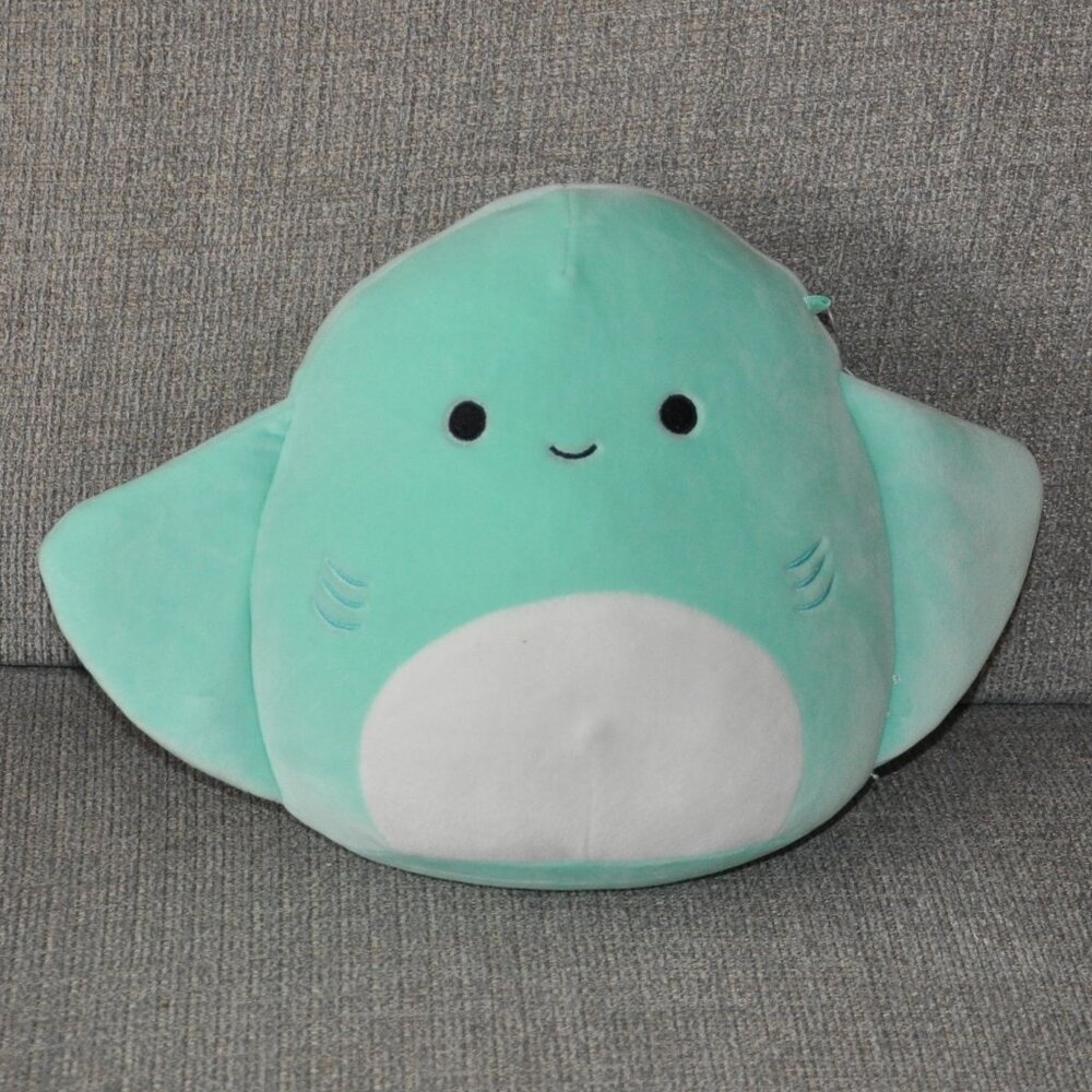 NWT New Sea Life New 8" Squishmallow Maggie MANTARAY Plush